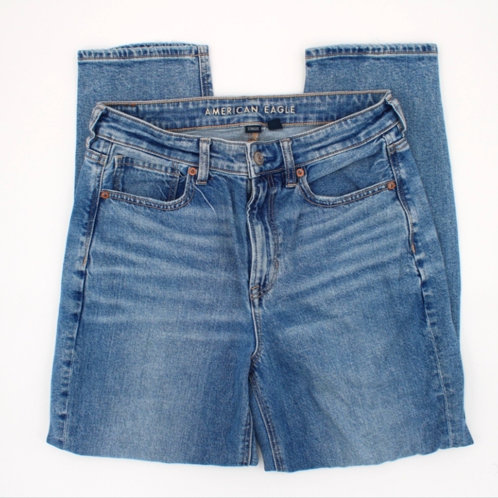 American Eagle Outfitters High Rise Blue Jeans, Short